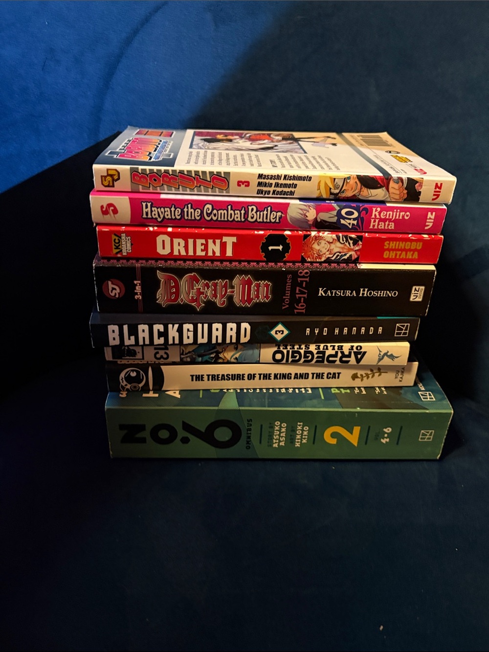 8 New Japanese Comic /Anime Graphic Novels Variety Magna